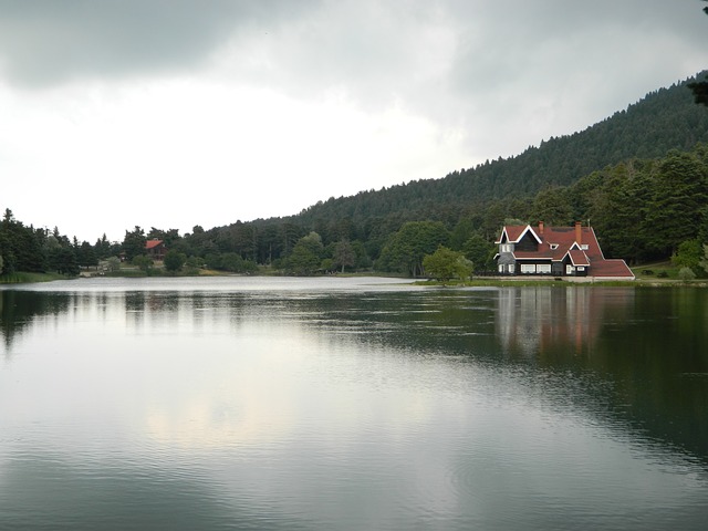 Imagem casa lago